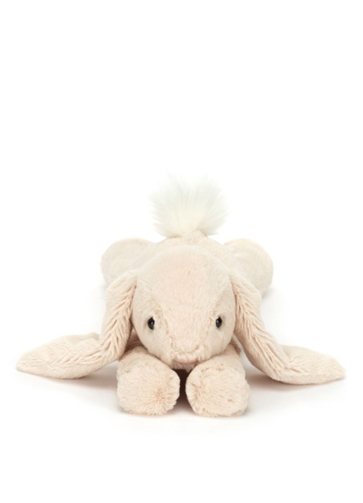 Jellycat Smudge Rabbit - detail 4 gebroken wit