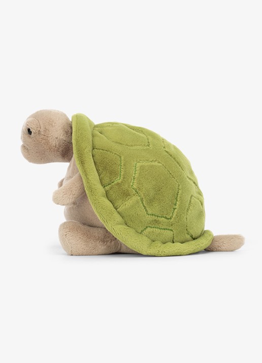 Jellycat Timmy Turtle knuffel 28 cm  - detail 4 groen