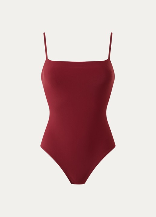 JETS Australia Jetset badpak met uitneembare vulling - voorkant 3 bordeauxrood