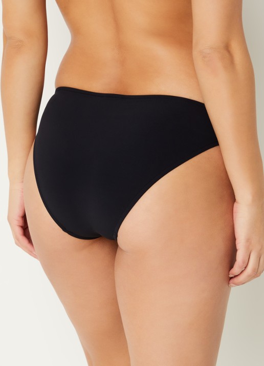 JETS Australia Jetset bikinislip met geknoopt detail - achterkant 3 zwart