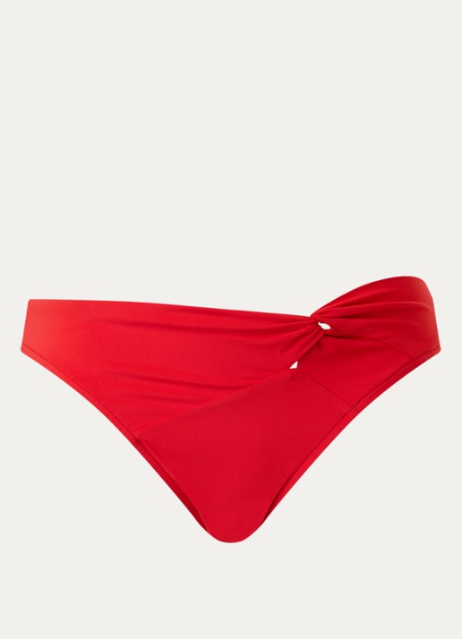 JETS Australia Jetset bikinislip met geknoopt detail - voorkant 4 rood
