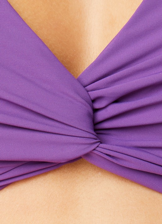JETS Australia Jetset halter bikinitop met uitneembare vulling - detail 3 paars