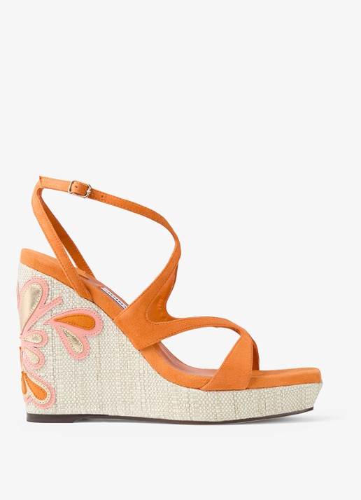 Jimmy Choo Ayla 110 sleehak van suède