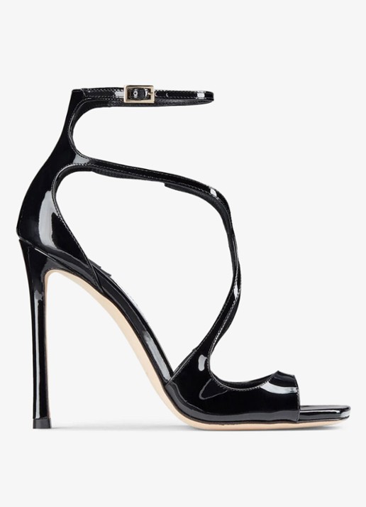 Jimmy Choo Azia 110 sandalette van lakleer