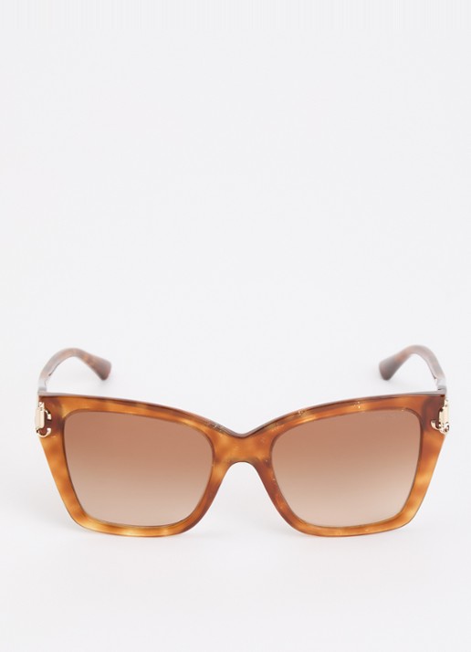 Jimmy Choo Butterfly zonnebril JC5012 - detail oranjebruin