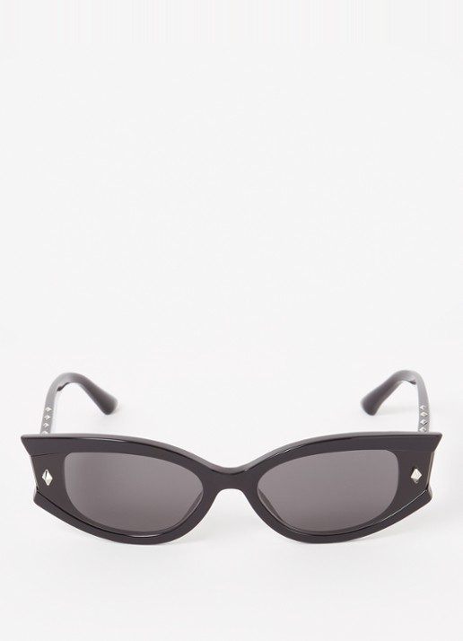 Jimmy Choo Cat Eye zonnebril JC5015U - detail zwart