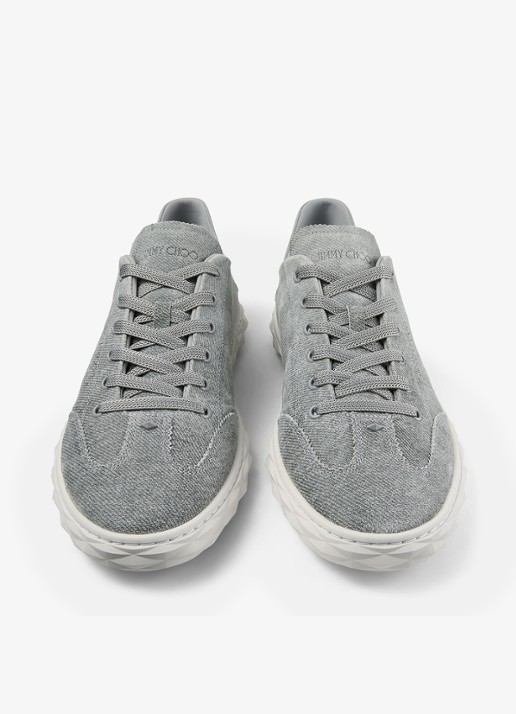 Jimmy Choo Diamond Light Flex/F sneaker met leren details - detail 2 grijs