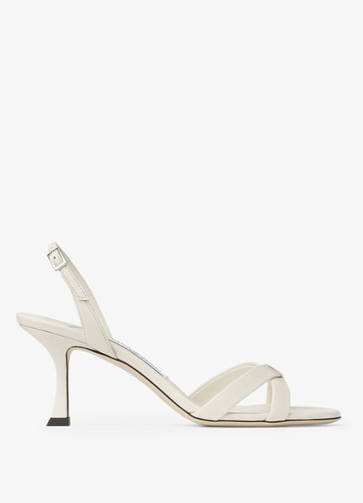 Jimmy Choo Elsy 70 sandalette van lamsleer