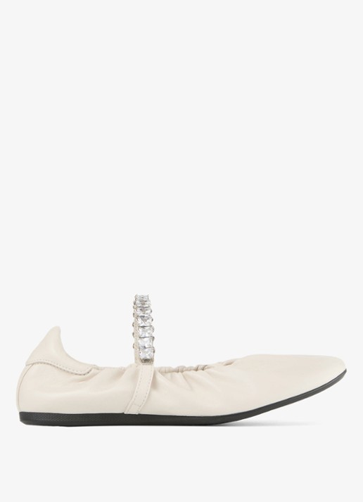 Jimmy Choo Jade ballerina van leer