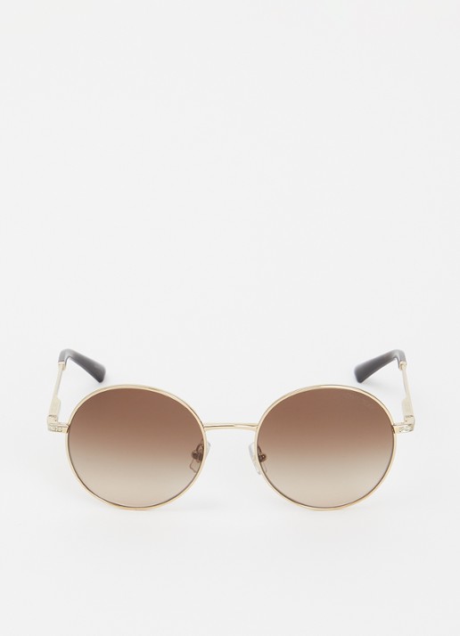 Jimmy Choo Retro zonnebril JC4028J - detail goud
