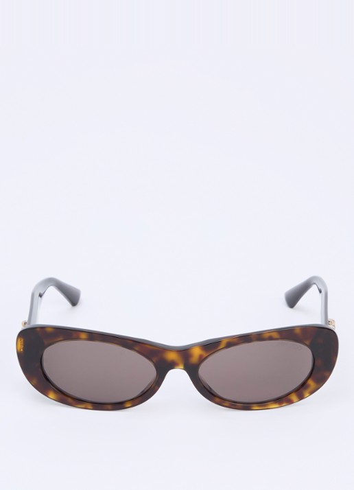 Jimmy Choo Retro zonnebril JC5038BU - detail 2 donkerbruin