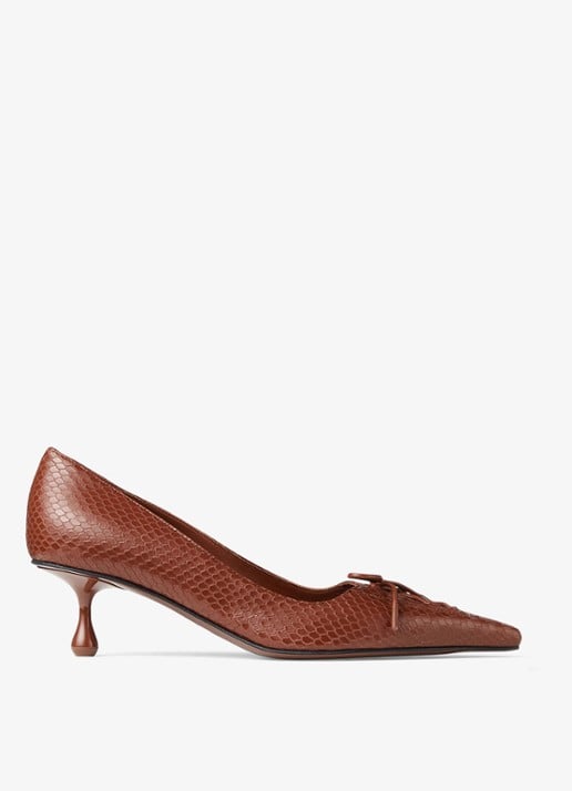 Jimmy Choo Scarlett 50 pump van kalfsleer