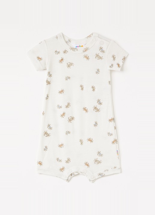 Joha Crab romper in zijdeblend
