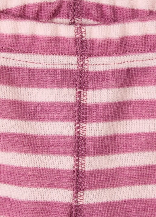 Joha Legging in wolblend met print - detail 3 roze