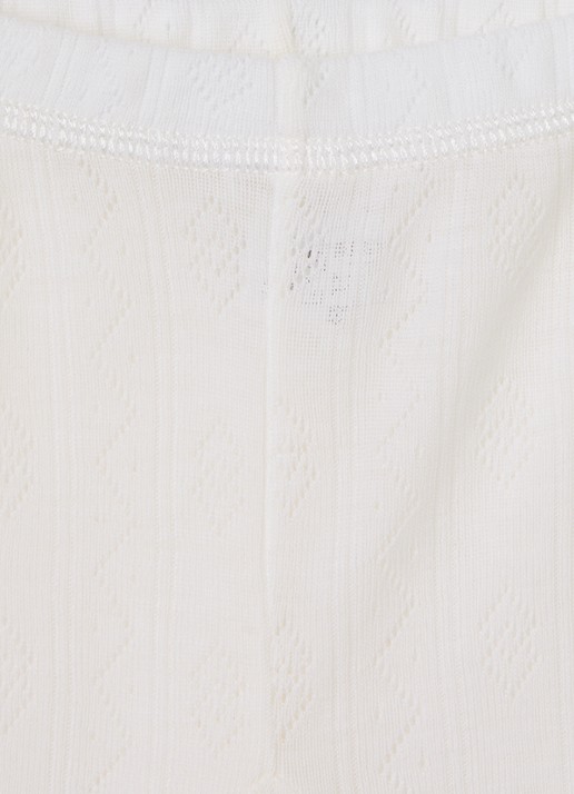 Joha Legging met ribstructuur - detail gebroken wit