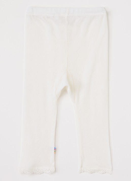 Joha Legging met ribstructuur - voorkant 3 gebroken wit