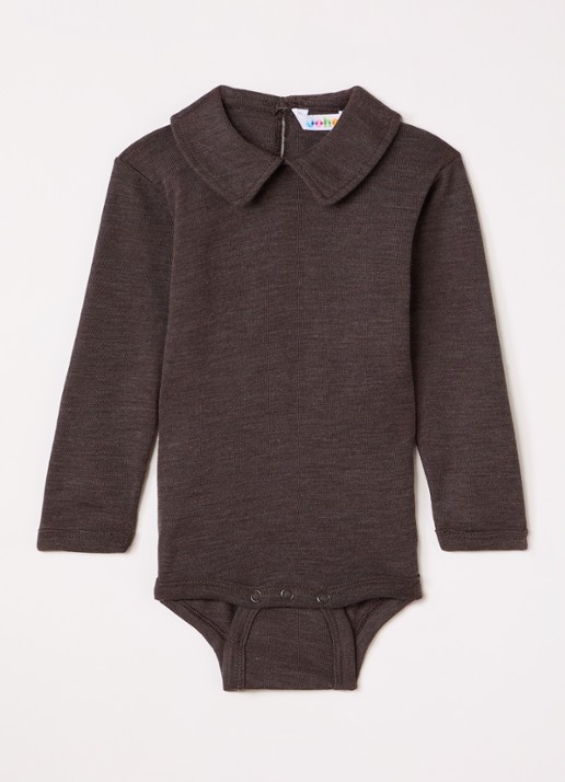 Joha Romper in zijdeblend met kraag