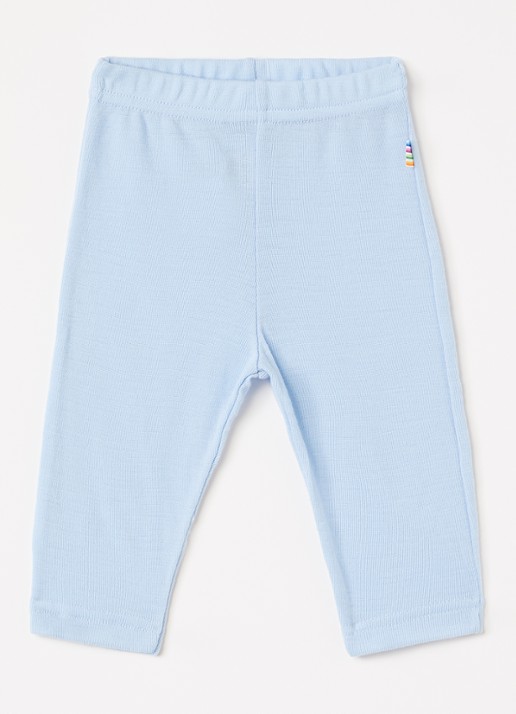 Joha Summer legging van merino wol - voorkant lichtblauw