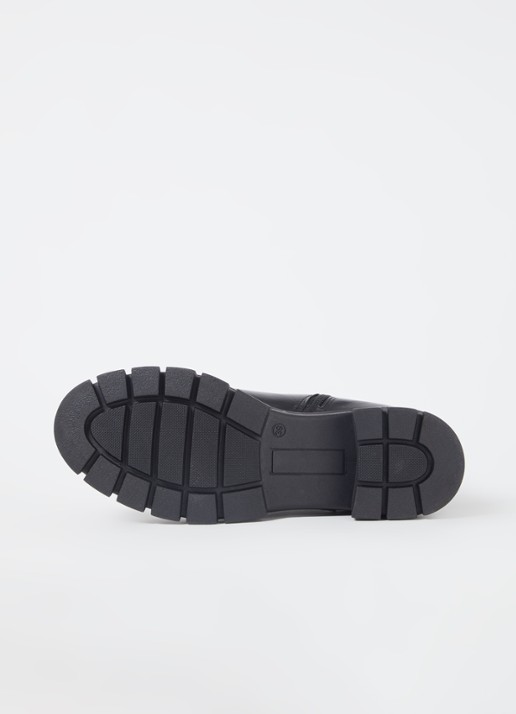 Jonak Arona chelsea boot van leer  - detail 2 zwart