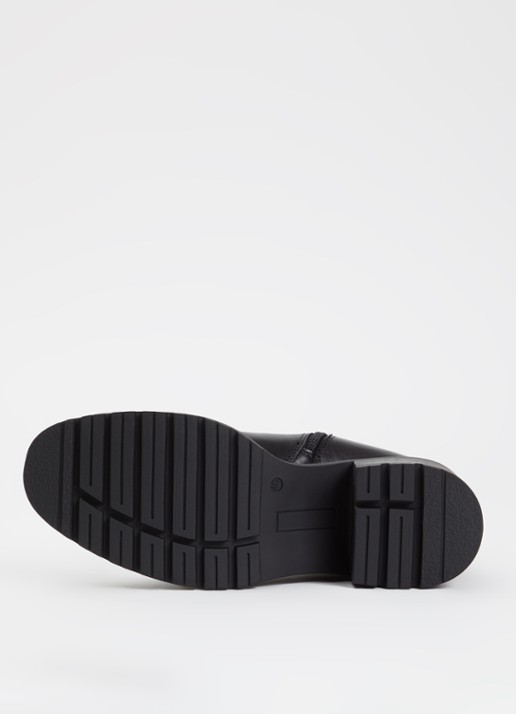Jonak Astre bikerboot van leer  - detail 2 zwart