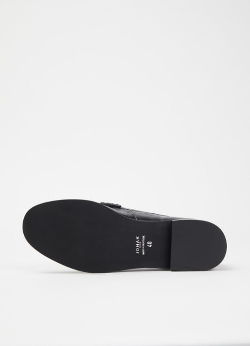 Jonak Delice loafer van kalfsleer - detail 5 zwart