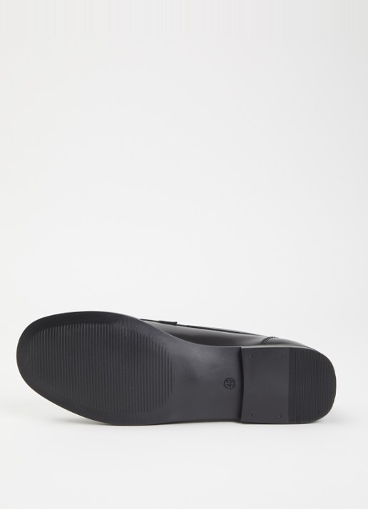 Jonak Naomie loafer van leer - detail 4 zwart