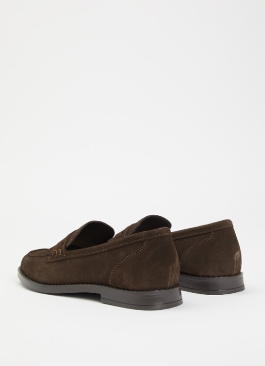 Jonak Naomie loafer van suède - achterkant 6 bruin