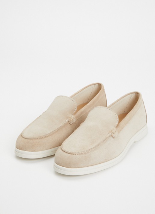 Jonak Norlane loafers van suéde  - detail 3 zand