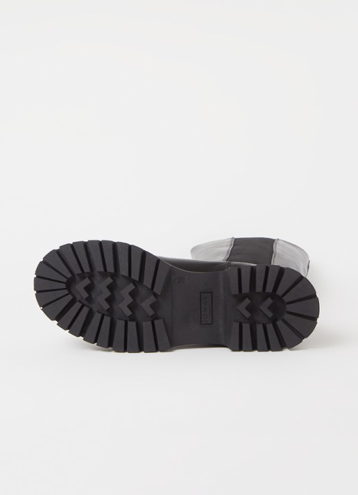 Jonak Rebel chelsea boot van leer - detail 6 zwart