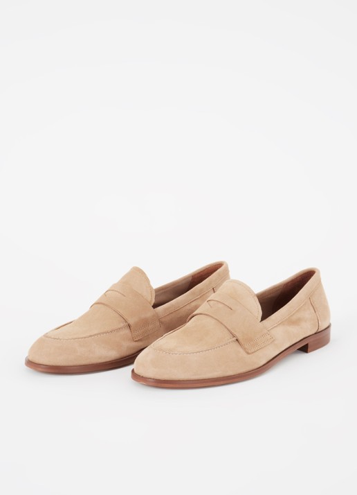 Jonak Thelma loafer van geitensuède - detail 4 camel