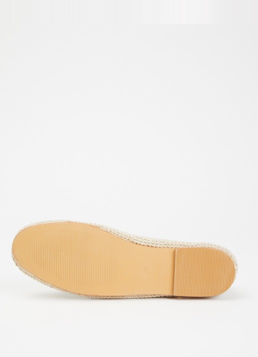 Jonak Wetov ballerina met gebreid bovenwerk - detail 6 beige