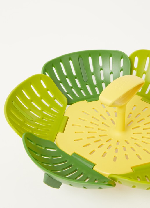 Joseph Joseph Bloom opvouwbare stoominzet 18 - 23 cm - detail groen