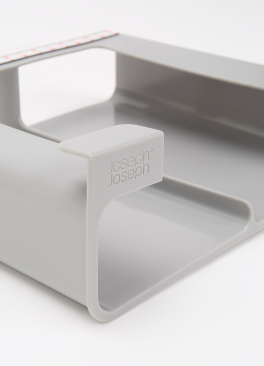 Joseph Joseph CupboardStore opberglade voor vershoudfolie- en zakjes - voorkant 2 grijs