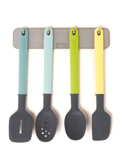 Joseph Joseph DoorStore spatelset 4-delig - voorkant grijs