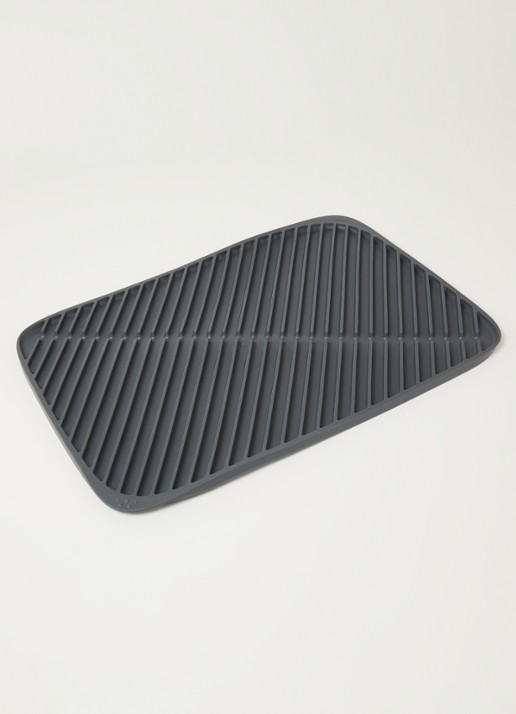 Joseph Joseph Flume afdruipmat van silicone - voorkant 2 donkergrijs