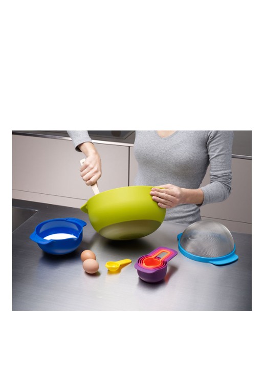 Joseph Joseph Nest Plus kommenset 9-delig - voorkant 2 multicolor
