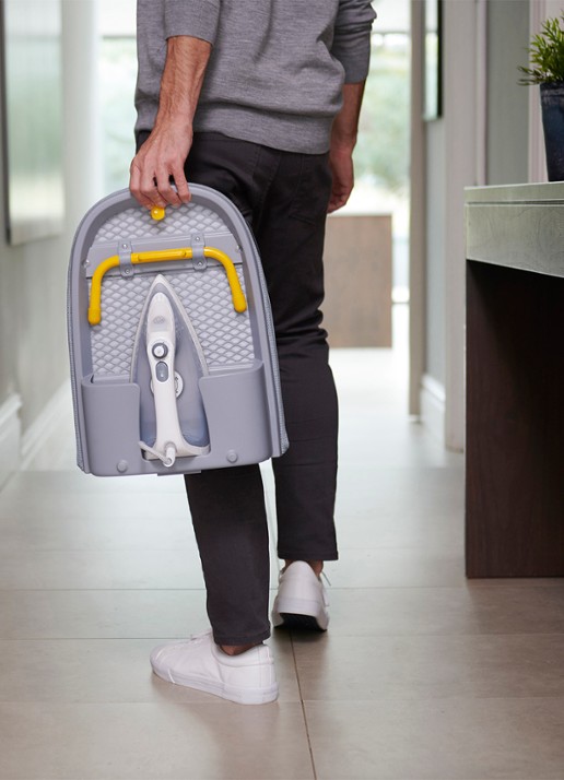 Joseph Joseph Pocket Folding strijkplank 90 x 33 cm - achterkant 7 blauw