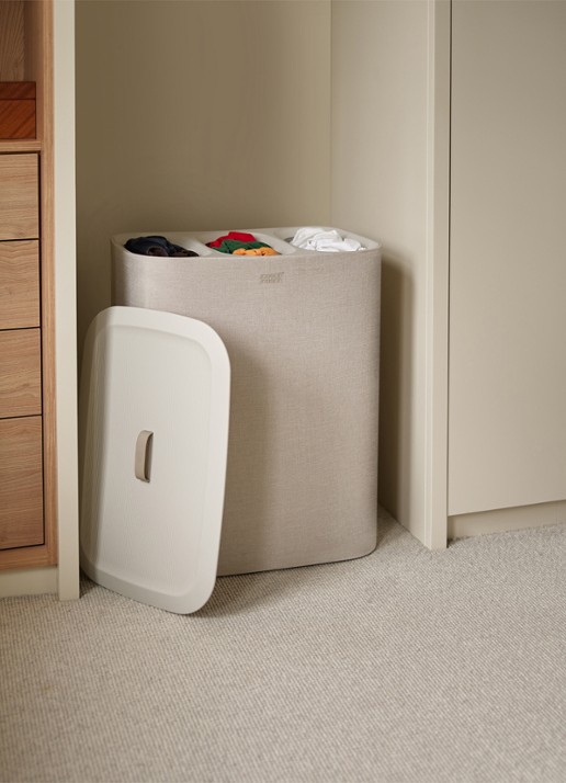 Joseph Joseph Tota Trio wasmand 71 cm - detail 2 beige