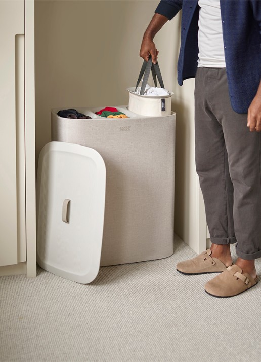 Joseph Joseph Tota Trio wasmand 71 cm - detail 3 beige