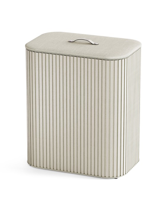 Joseph Joseph Tota Twin Luxe wasmand 73,5 cm - achterkant beige