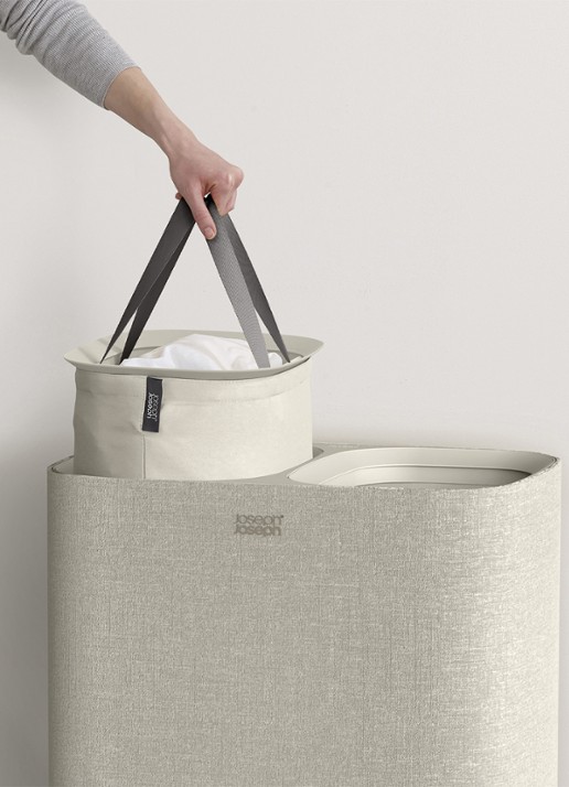 Joseph Joseph Tota wasmand 71 cm - detail 2 beige