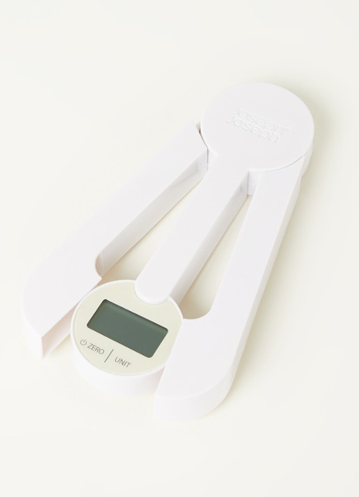Joseph Joseph TriScale opvouwbare digitale keukenweegschaal - detail wit