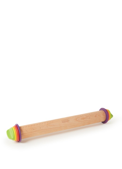 Joseph Joseph Verstelbare deegroller 42 cm - voorkant bruin