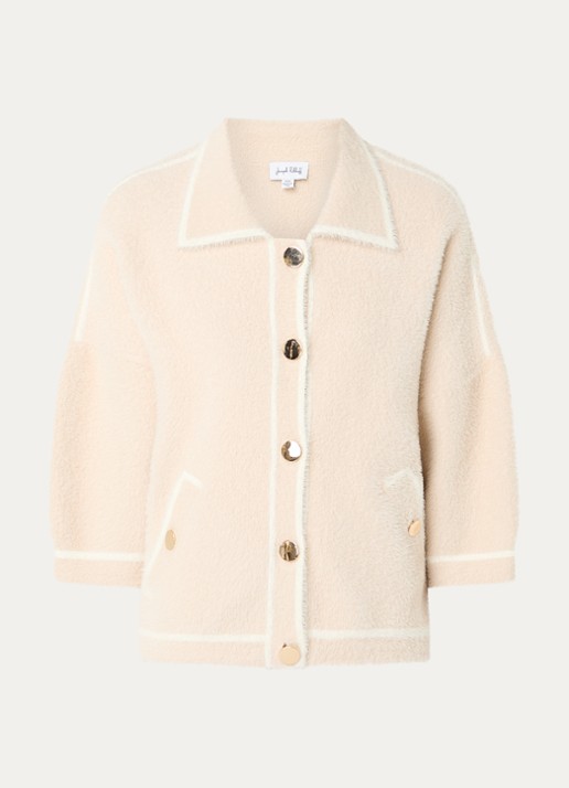 Joseph Ribkoff Jack met steekzakken - voorkant 3 beige