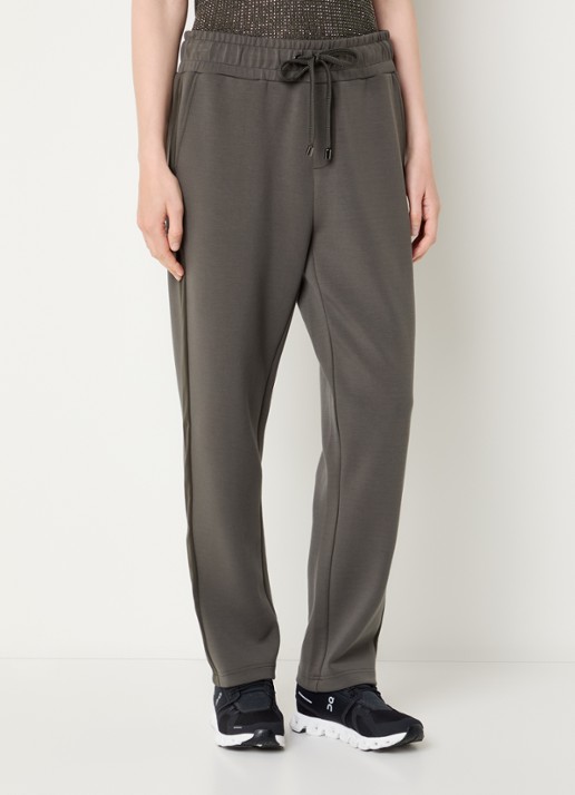 Joseph Ribkoff Mid waist slim fit joggingbroek met steekzakken