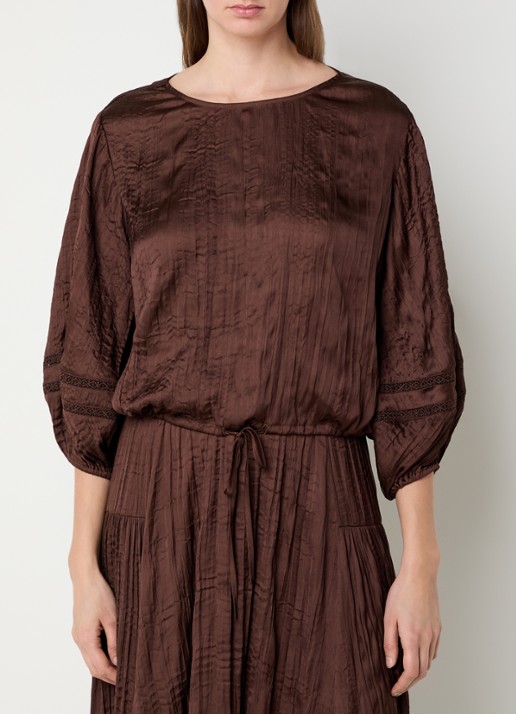 Joseph Ribkoff Midi rok met plissé