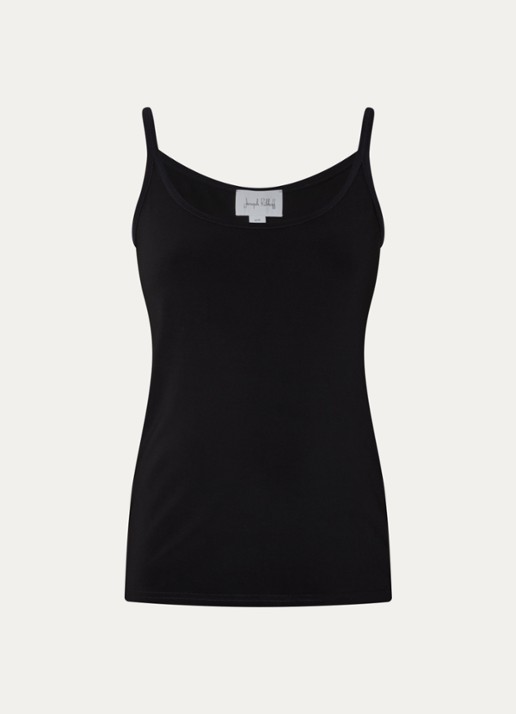Joseph Ribkoff Tanktop met ronde hals - voorkant zwart