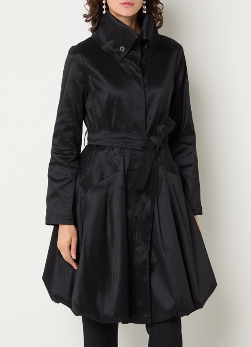 Joseph Ribkoff Trenchcoat met strikceintuur en steekzakken