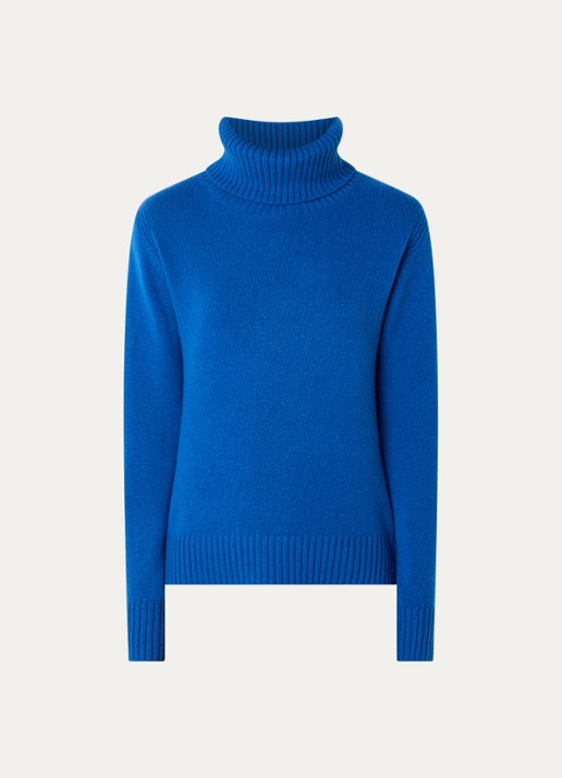 Josephine & Co Alfonso fijngebreide coltrui - voorkant 2 blauw