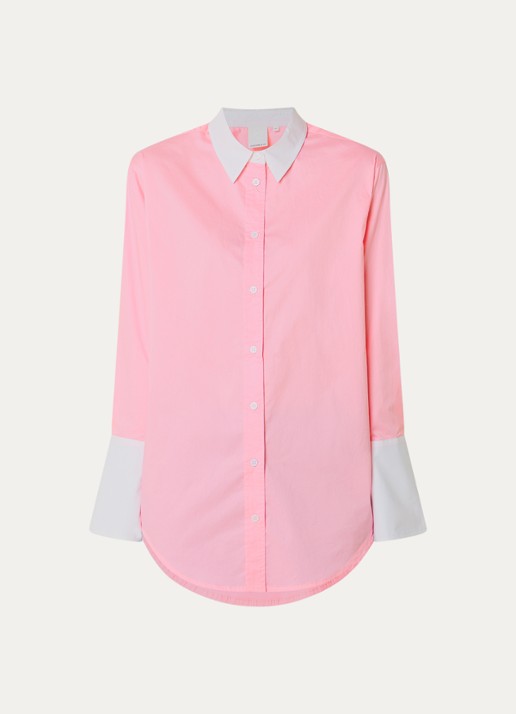 Josephine & Co Bax blouse met kraag - voorkant 2 roze